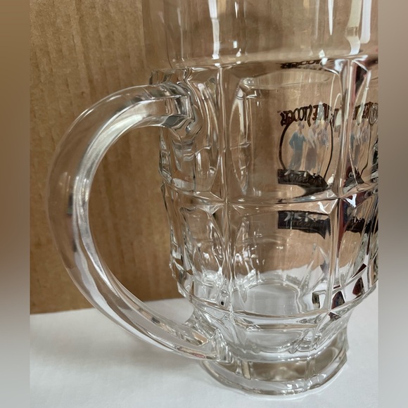 Vintage SAHM Three Stooges Glass Beer Mug 0.5L - Picture 6 of 8